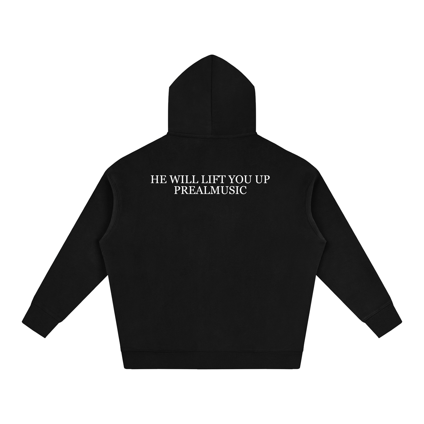 He Will Lift You Up - Oversize Fleeced Hoodie