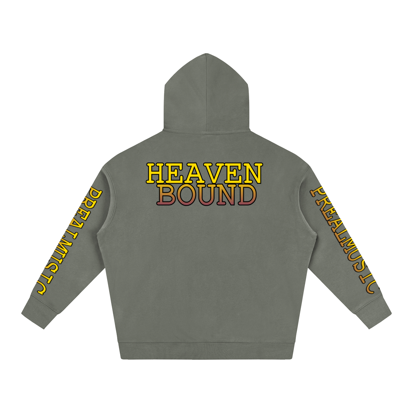 HEAVEN BOUND - Oversize Fleeced Hoodie