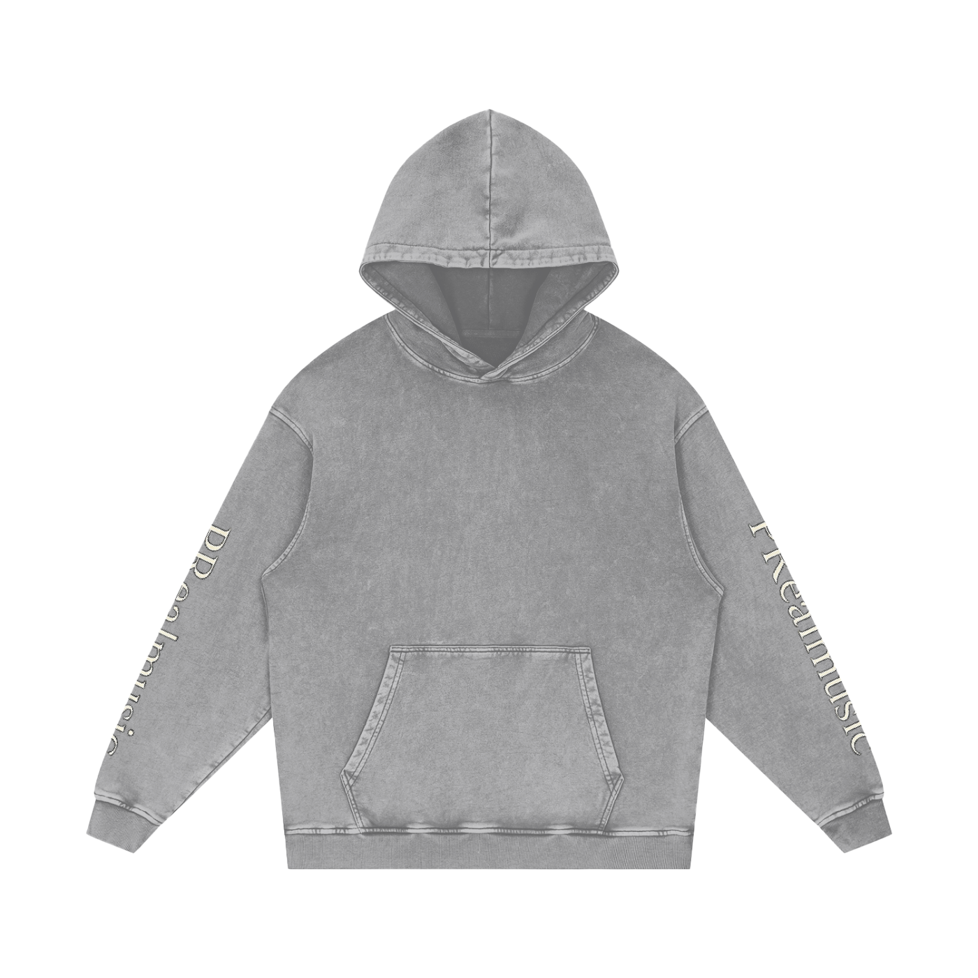 WHAT TIME - Loose Cotton Hoodie