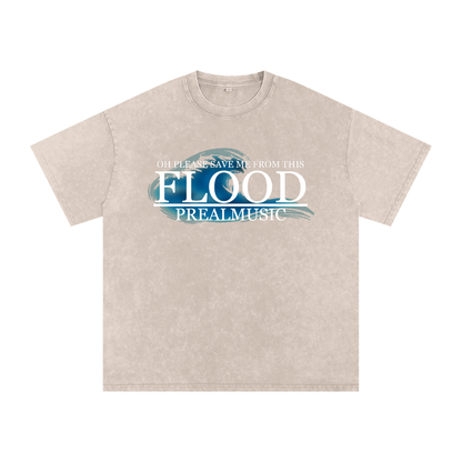 Flood - Oversized Cotton T-Shirt