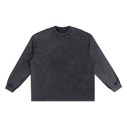 PAIN - Frayed Edge Long Sleeve T-Shirt