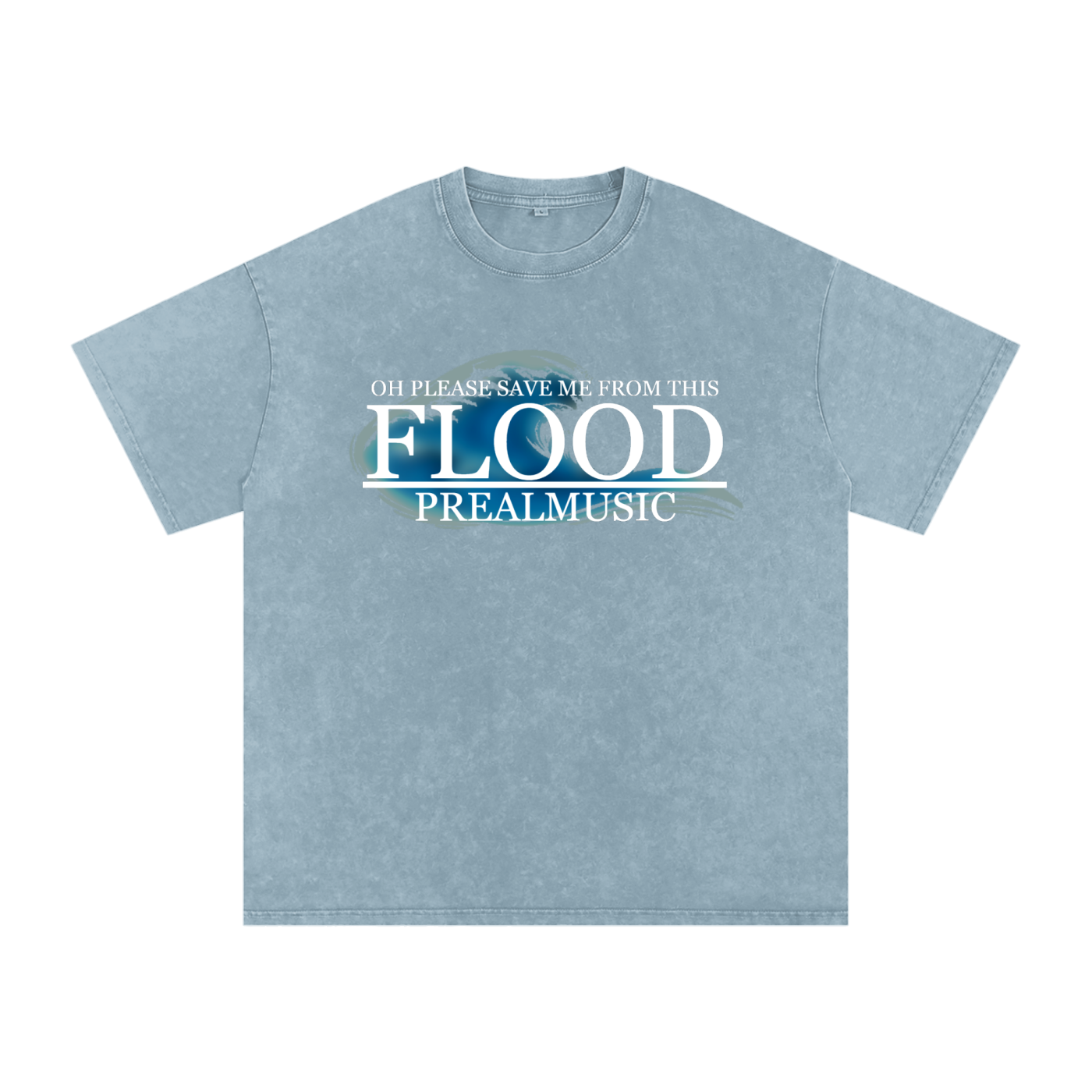 Flood - Oversized Cotton T-Shirt