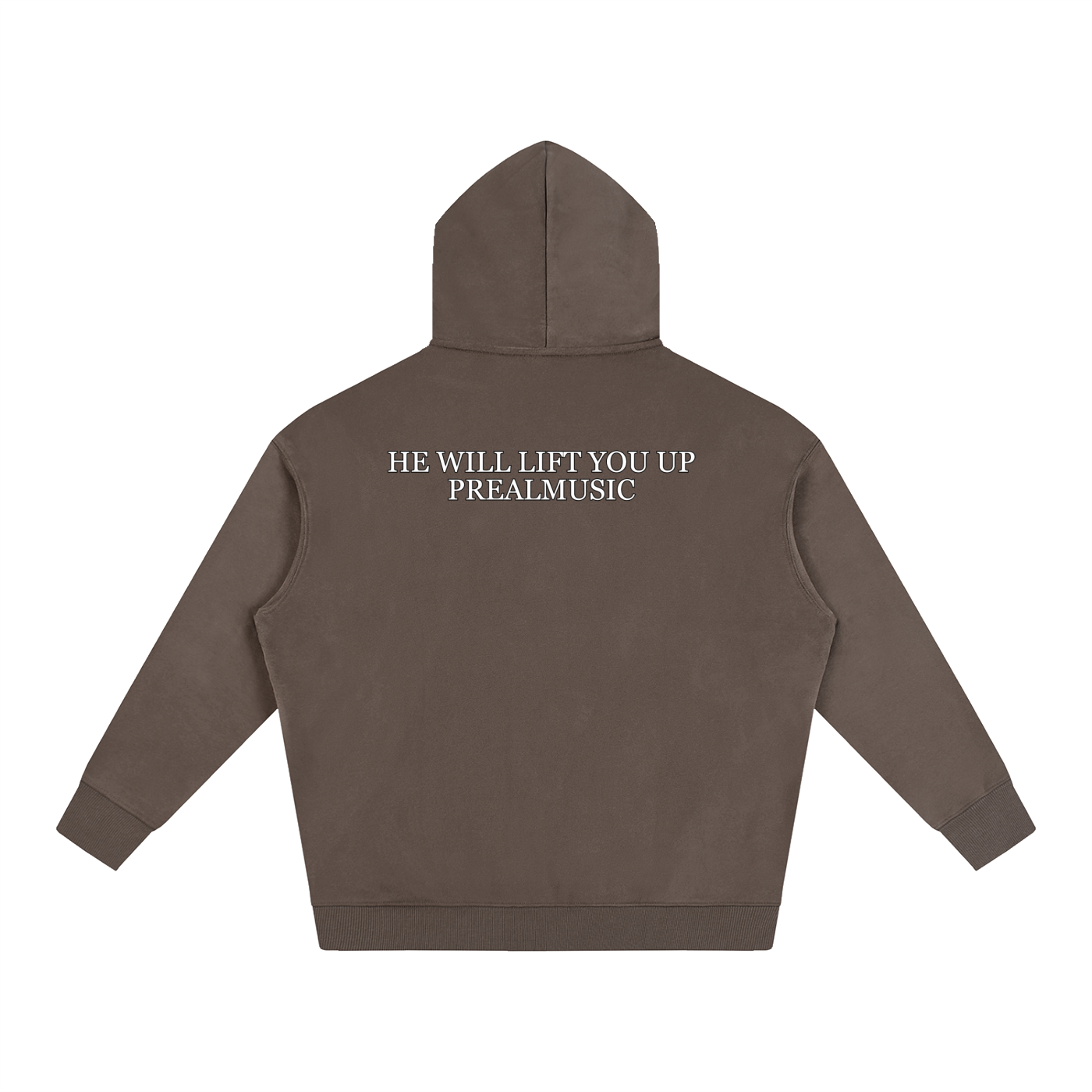 He Will Lift You Up - Oversize Fleeced Hoodie