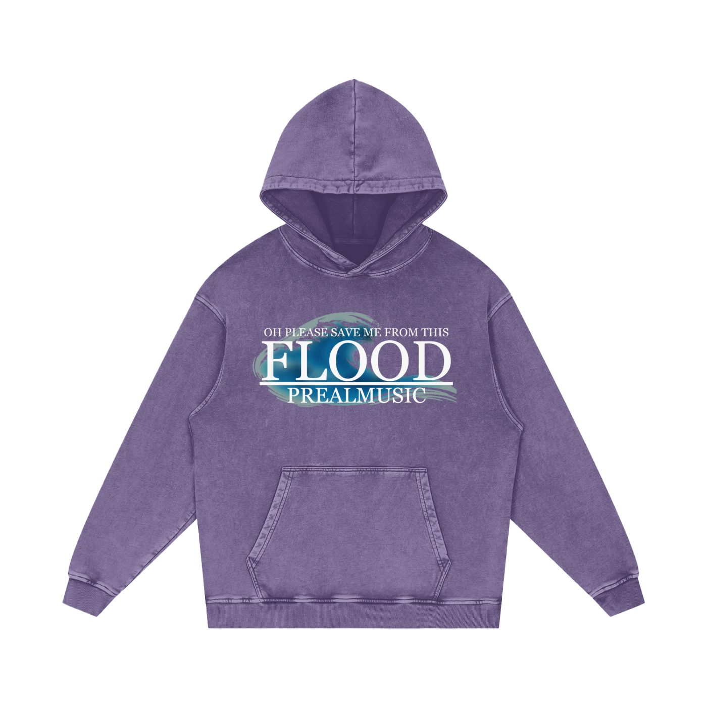 Flood - Loose Cotton Hoodie