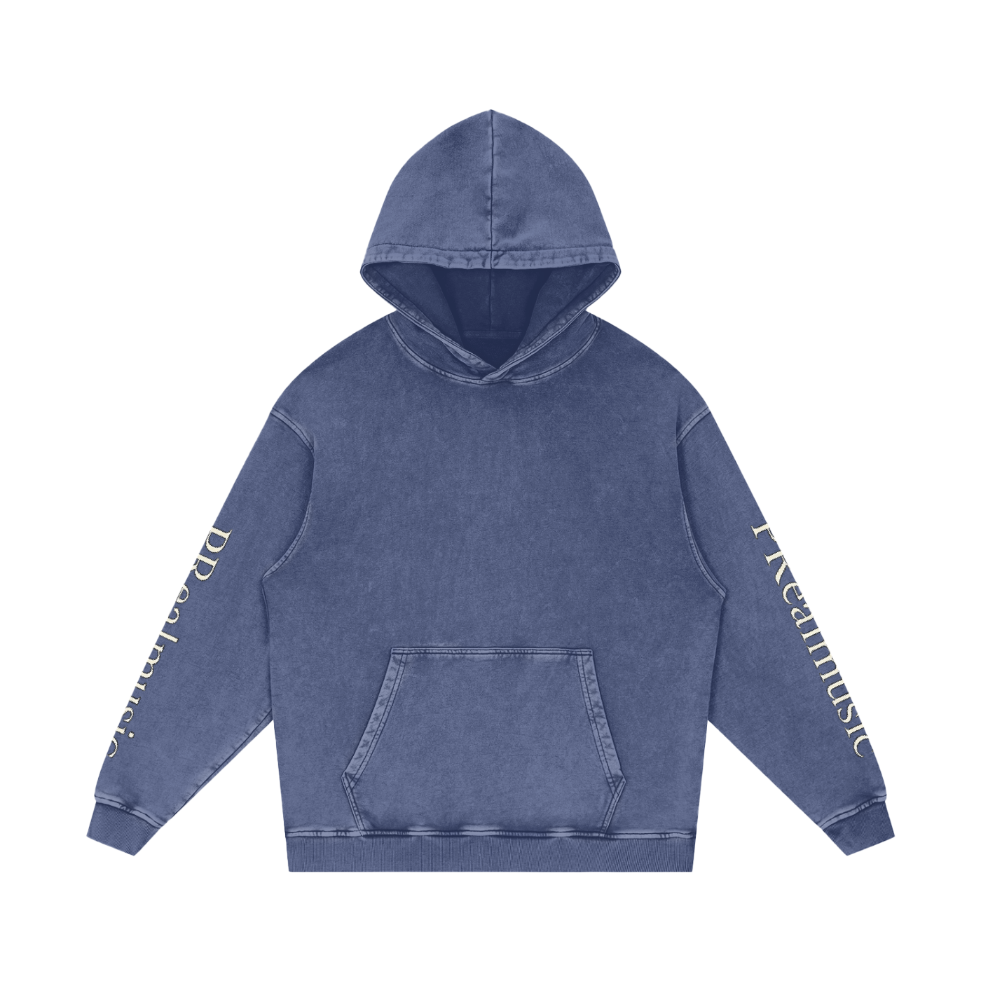 WHAT TIME - Loose Cotton Hoodie