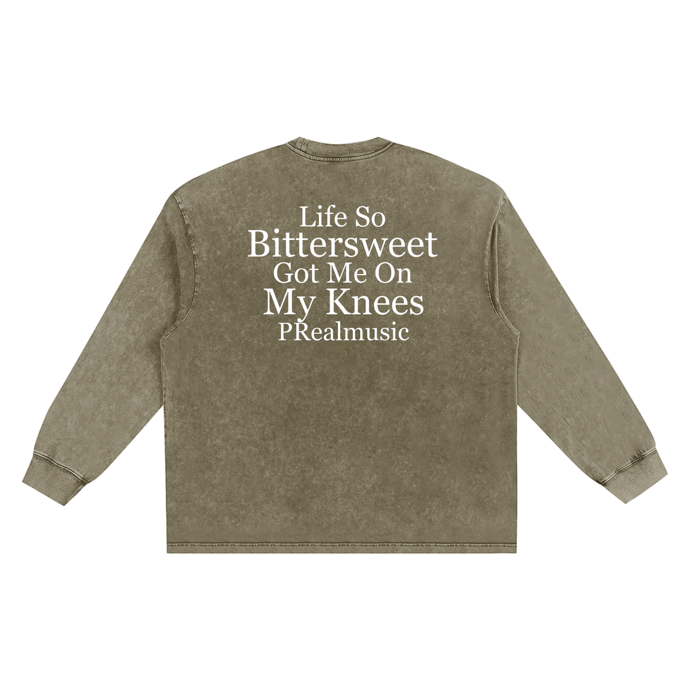 Bittersweet - Frayed Edge Long Sleeve T-Shirt