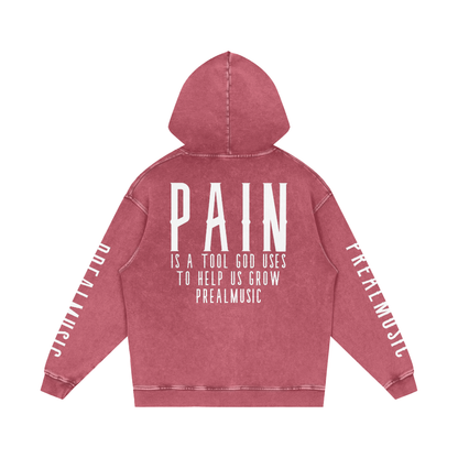 PAIN - Loose Cotton Hoodie