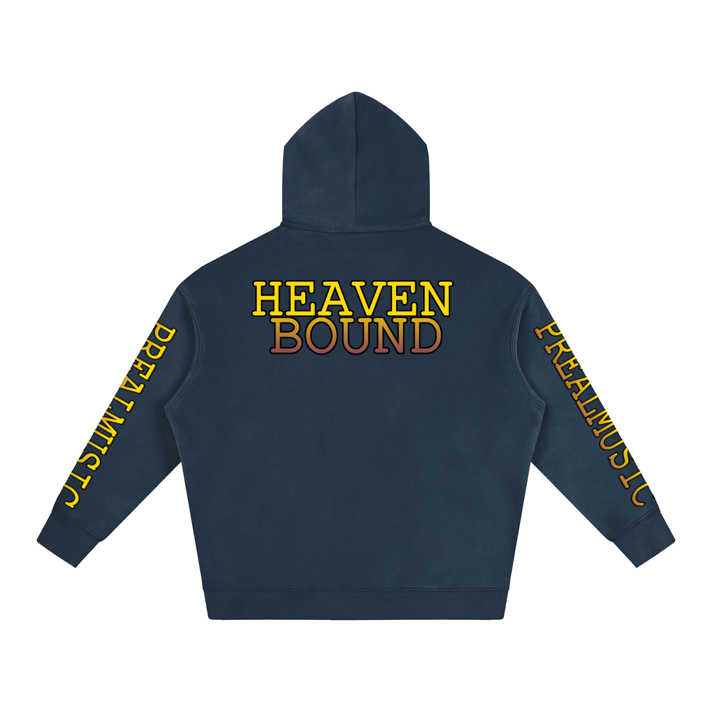 HEAVEN BOUND - Oversize Fleeced Hoodie