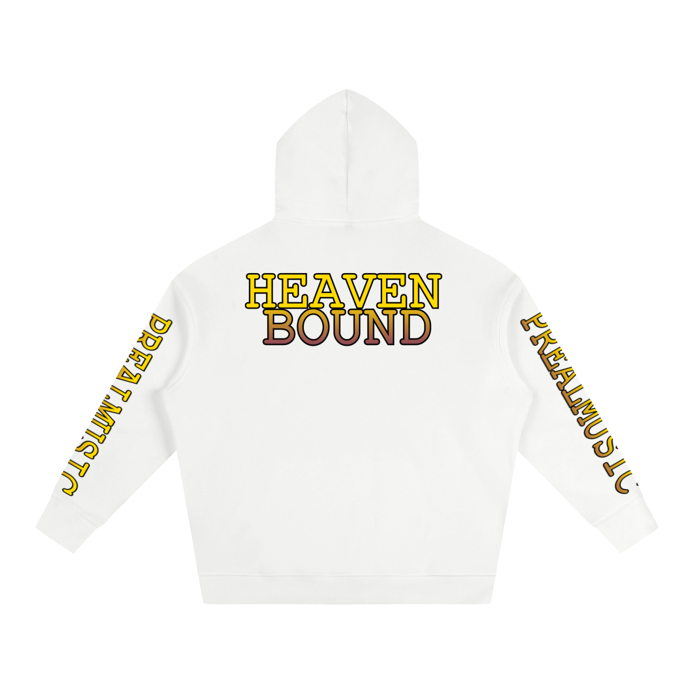 HEAVEN BOUND - Oversize Fleeced Hoodie