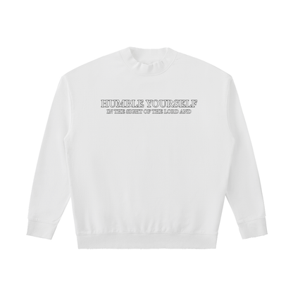 He Will Lift You Up - Drop Shoulder Crewneck Sweatshirt
