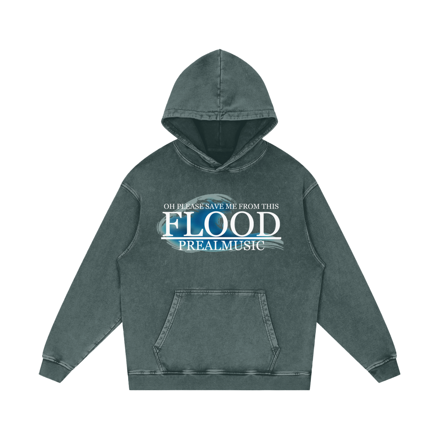 Flood - Loose Cotton Hoodie