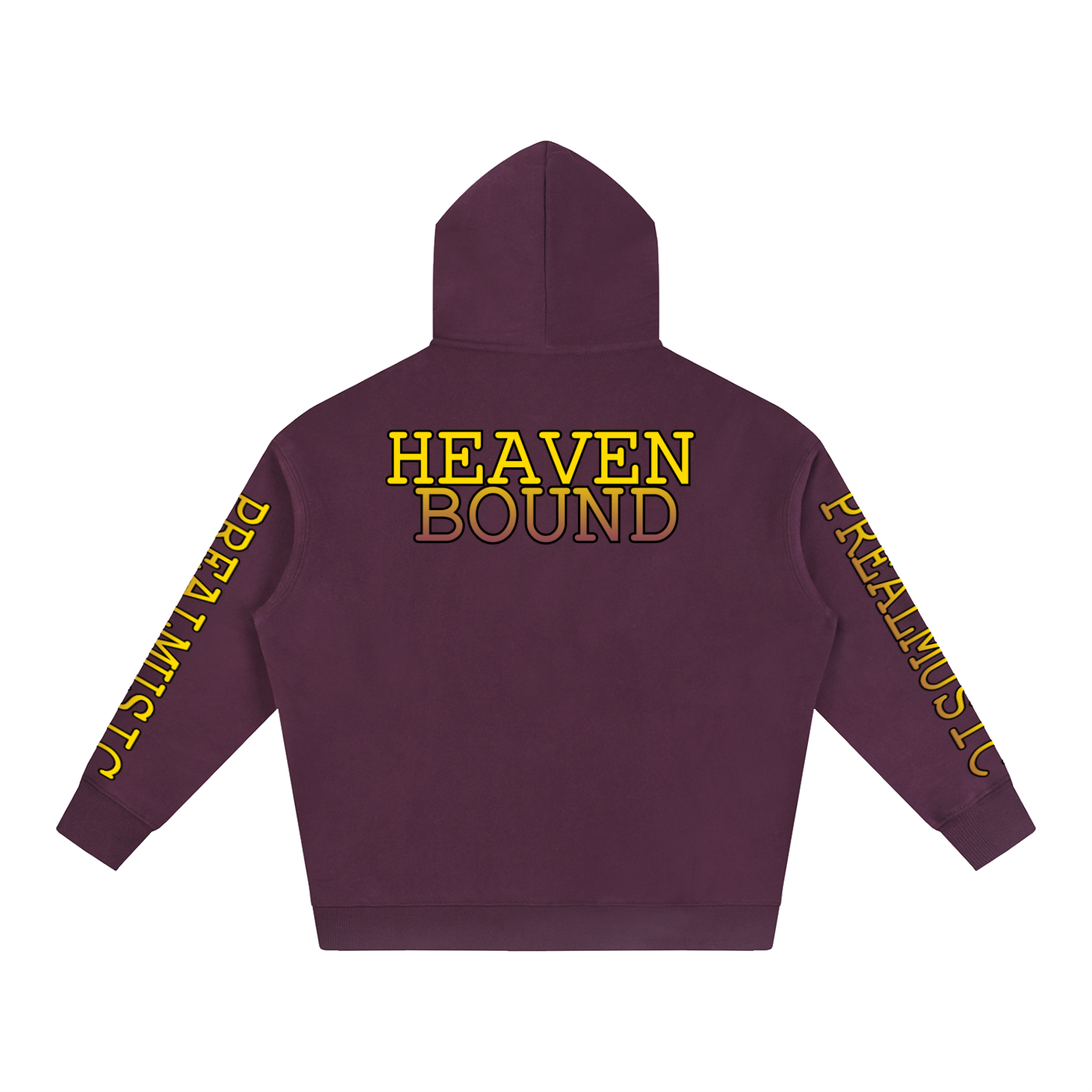HEAVEN BOUND - Oversize Fleeced Hoodie