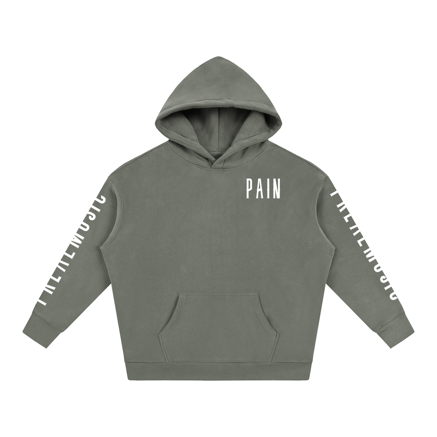 PAIN - Oversize Fleeced Hoodie
