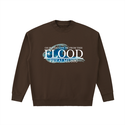 Flood - Drop Shoulder Crewneck Sweatshirt