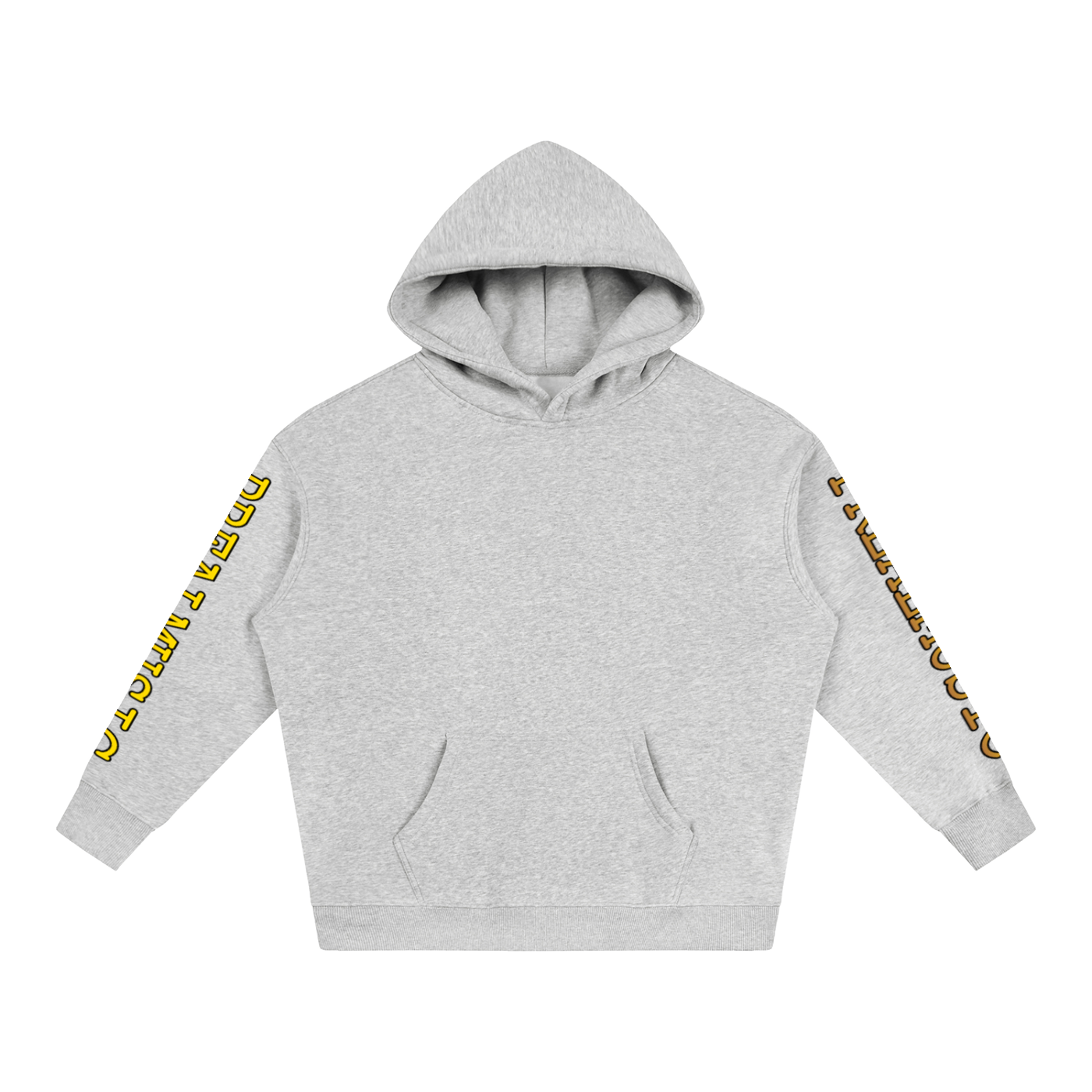 HEAVEN BOUND - Oversize Fleeced Hoodie