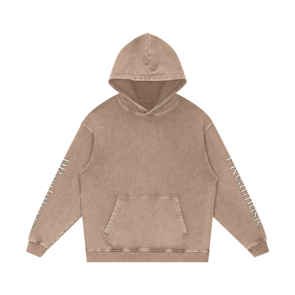 WHAT TIME - Loose Cotton Hoodie