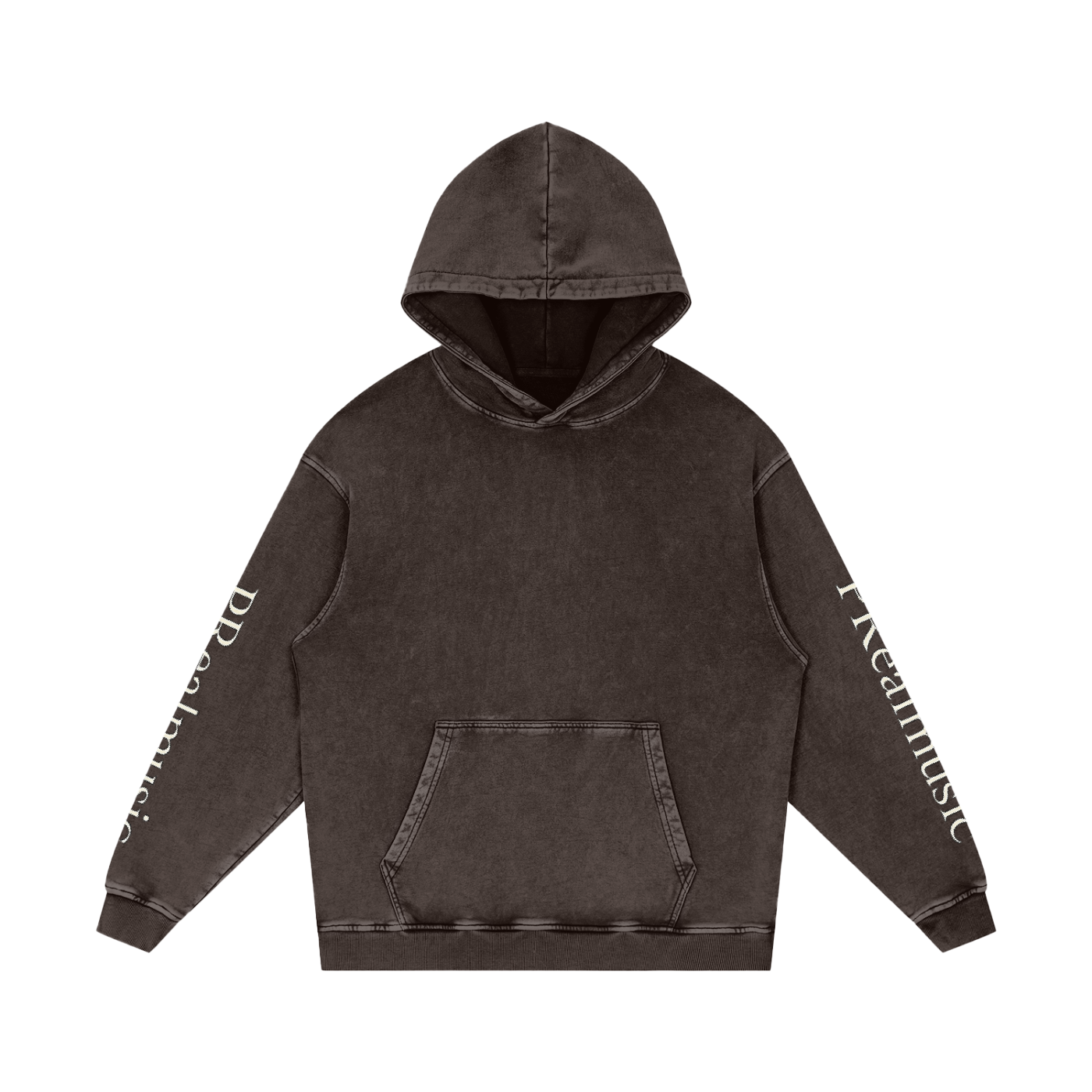 WHAT TIME - Loose Cotton Hoodie