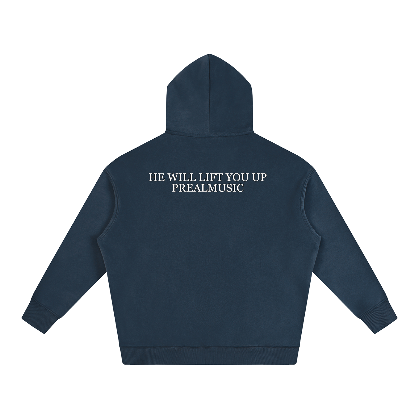 He Will Lift You Up - Oversize Fleeced Hoodie