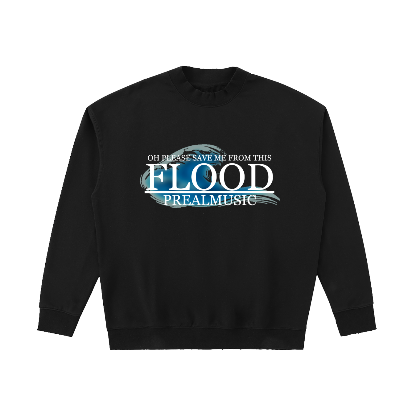 Flood - Drop Shoulder Crewneck Sweatshirt