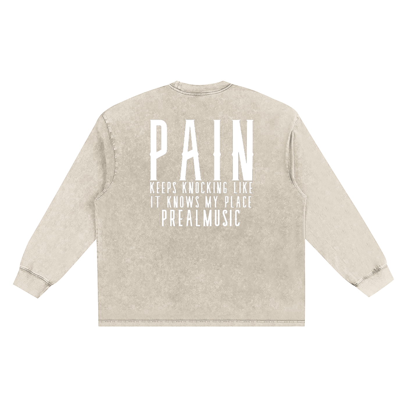 Pain - Frayed Edge Long Sleeve T-Shirt