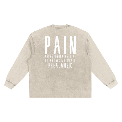 Pain - Frayed Edge Long Sleeve T-Shirt