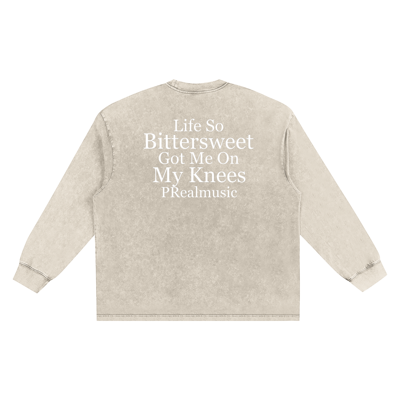 Bittersweet - Frayed Edge Long Sleeve T-Shirt