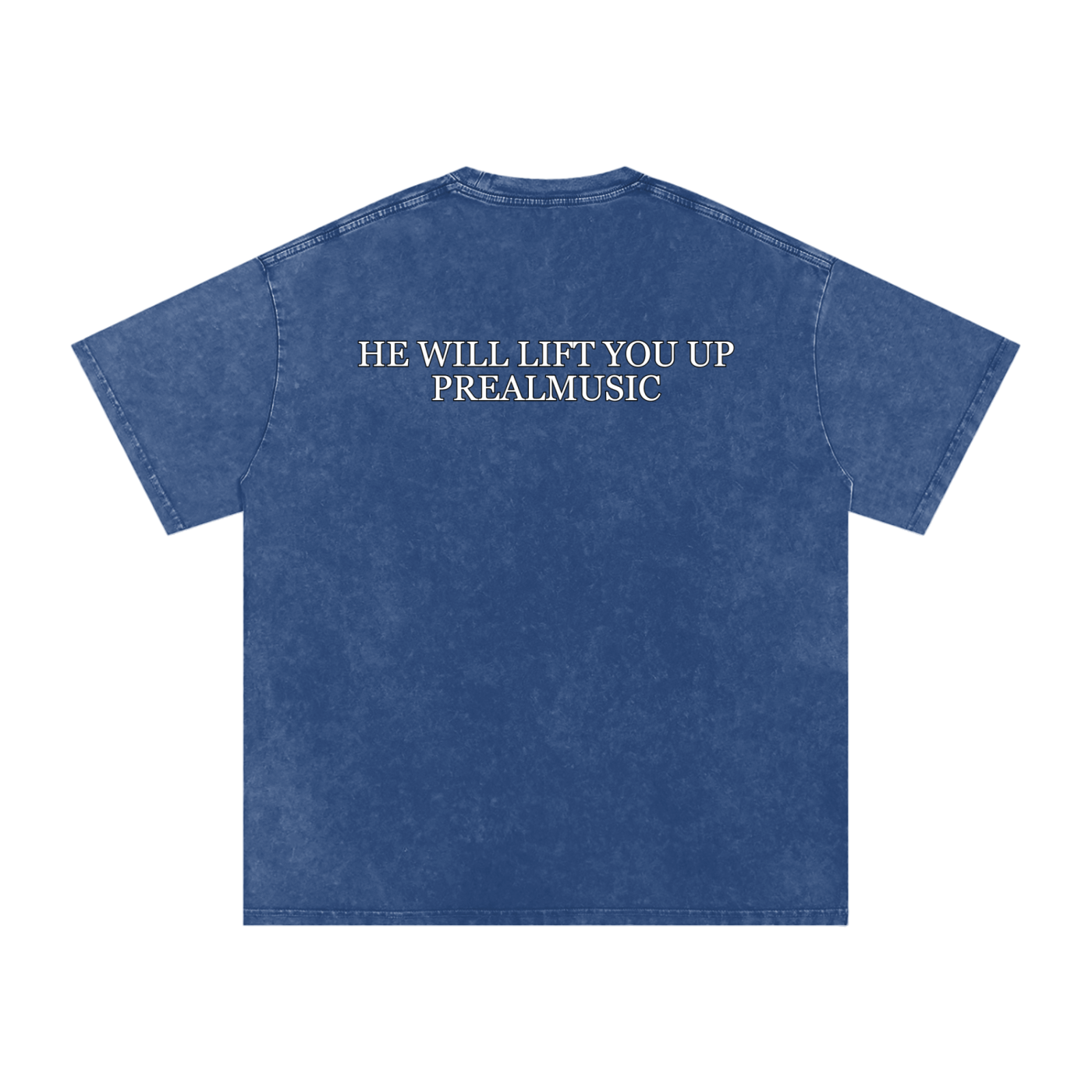 He Will Lift You Up - Oversized Cotton T-Shirt