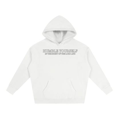 He Will Lift You Up - Oversize Fleeced Hoodie