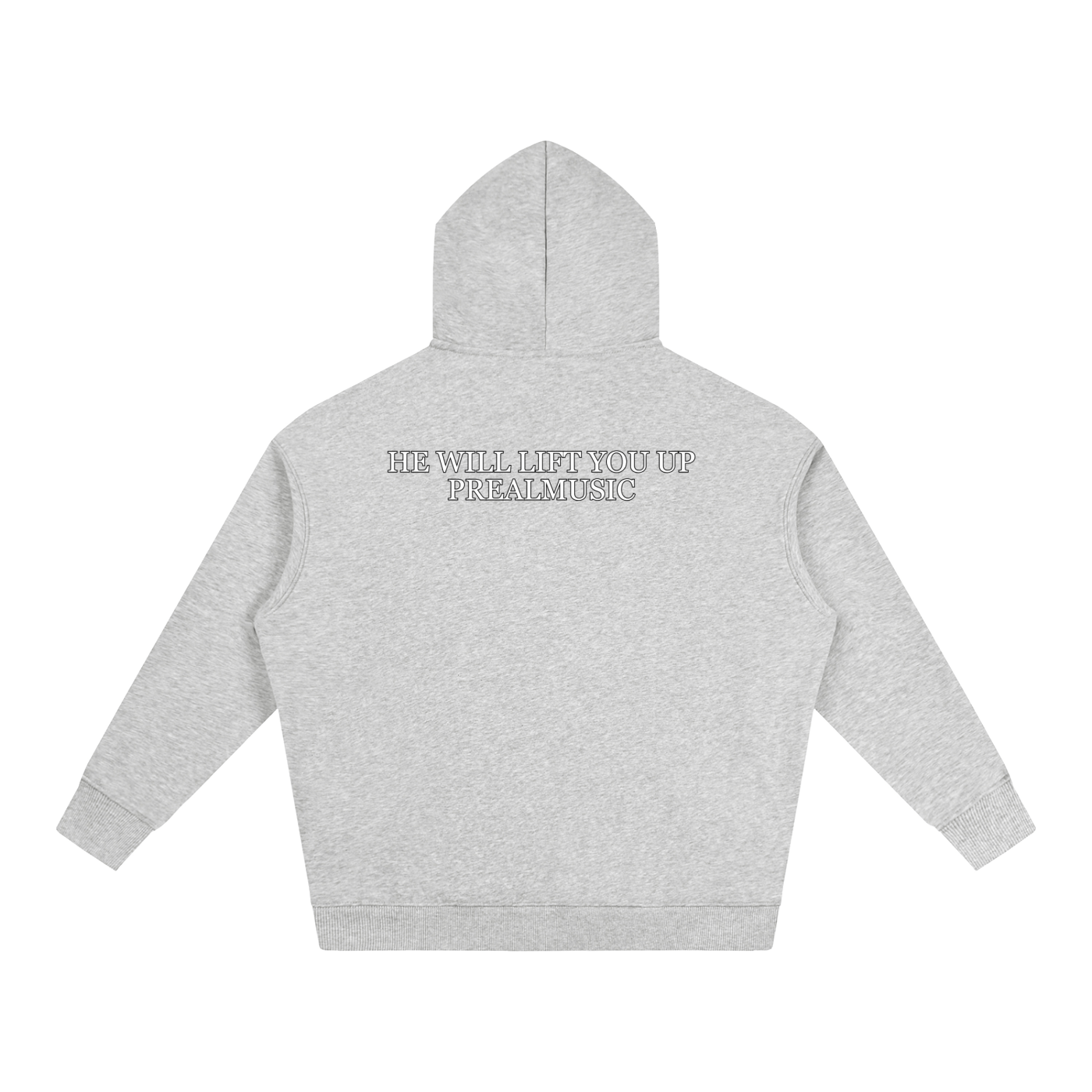 He Will Lift You Up - Oversize Fleeced Hoodie
