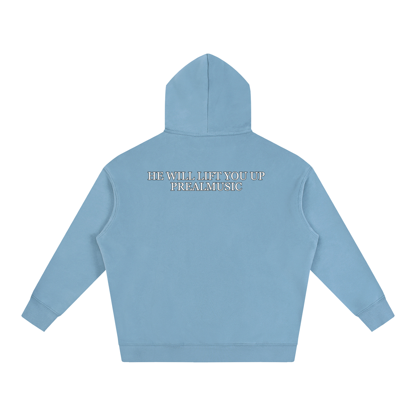 He Will Lift You Up - Oversize Fleeced Hoodie