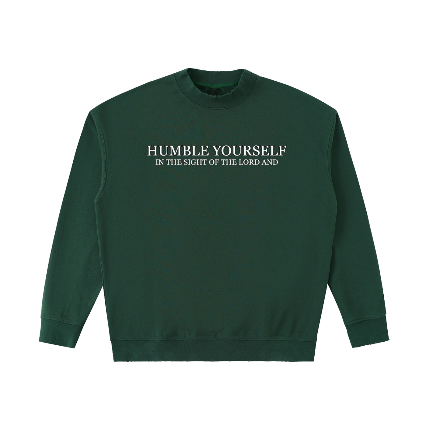 He Will Lift You Up - Drop Shoulder Crewneck Sweatshirt