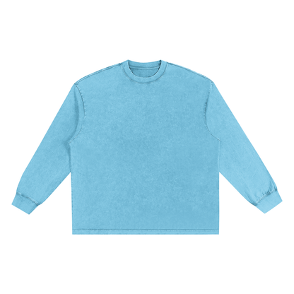 PAIN - Frayed Edge Long Sleeve T-Shirt