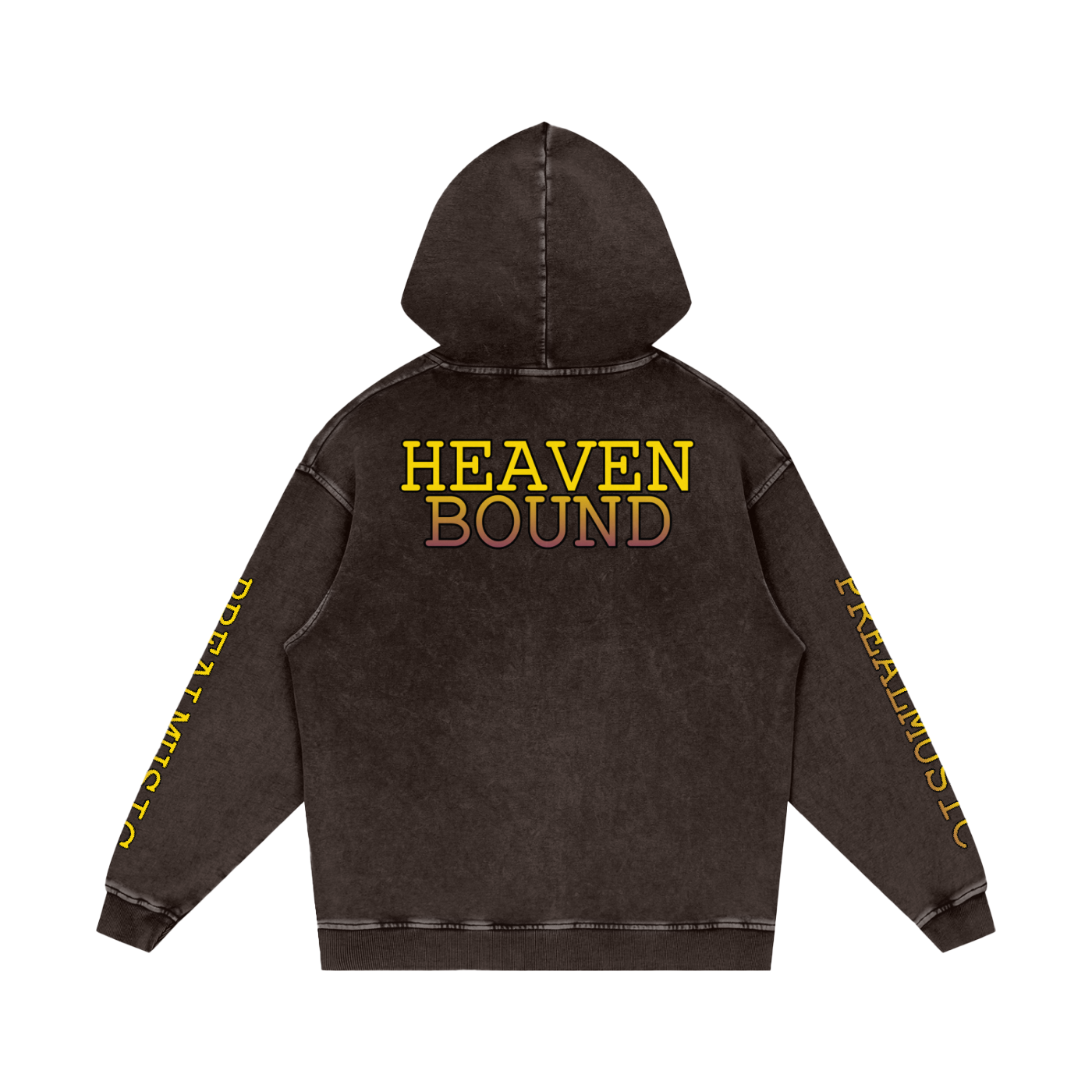 HEAVEN BOUND - Loose Cotton Hoodie