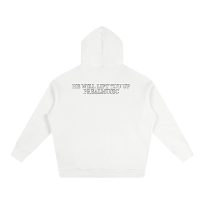 He Will Lift You Up - Oversize Fleeced Hoodie
