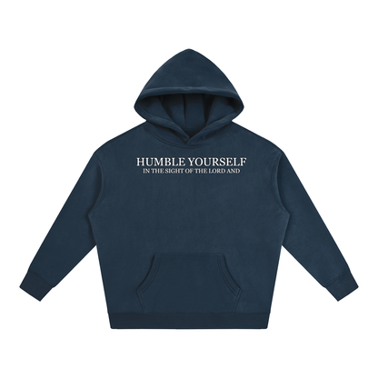 He Will Lift You Up - Oversize Fleeced Hoodie