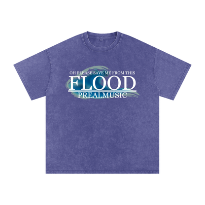 Flood - Oversized Cotton T-Shirt