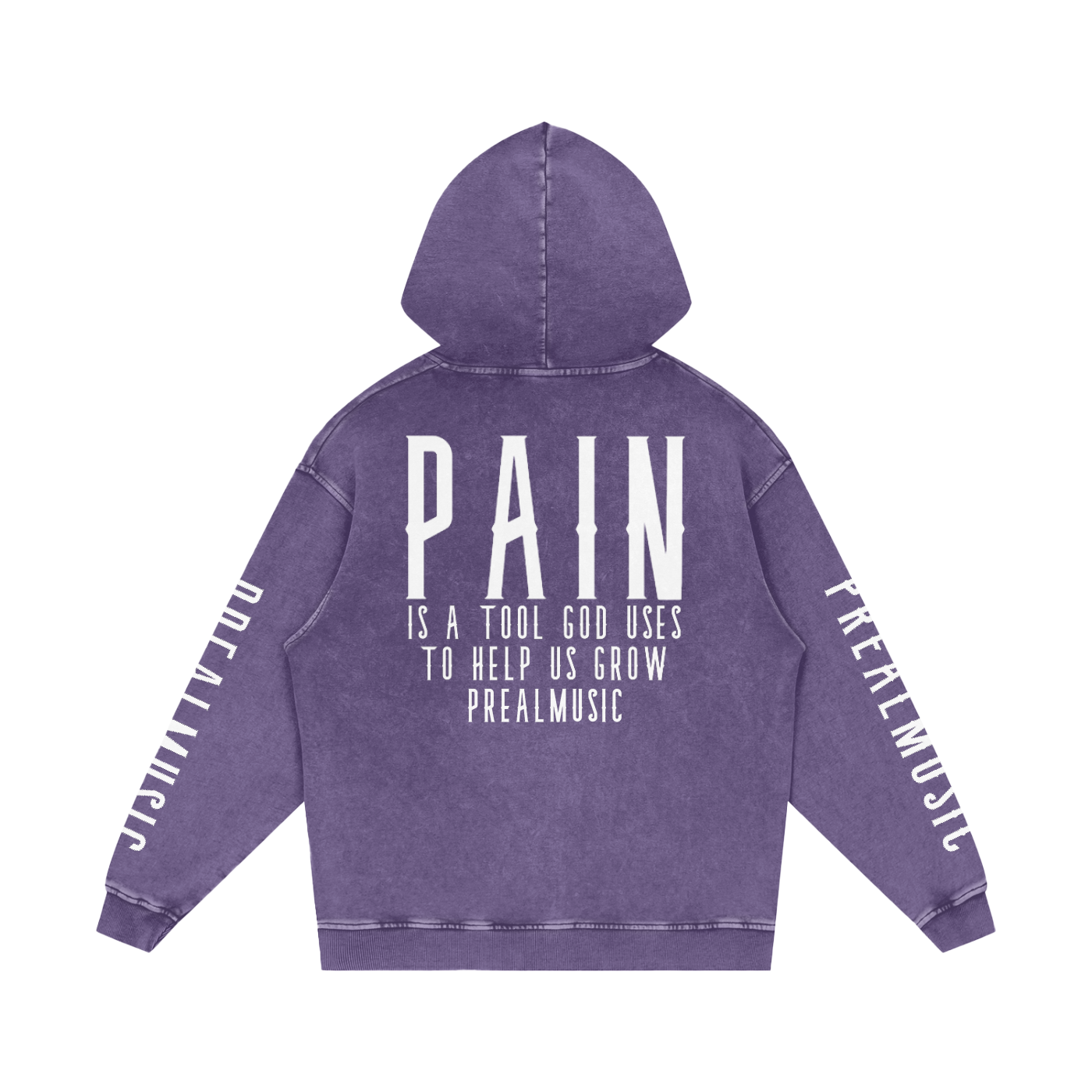 PAIN - Loose Cotton Hoodie