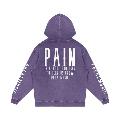 PAIN - Loose Cotton Hoodie
