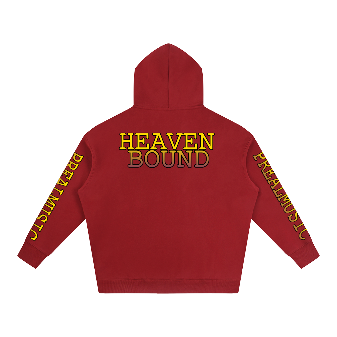 HEAVEN BOUND - Oversize Fleeced Hoodie