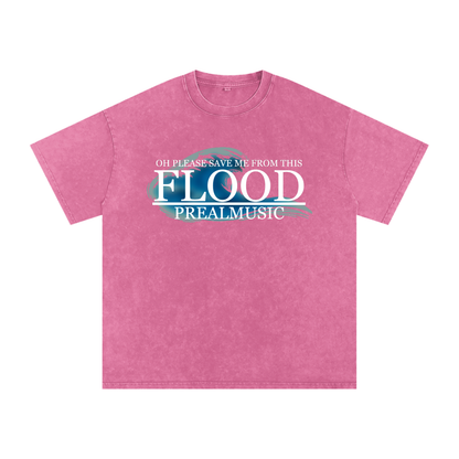 Flood - Oversized Cotton T-Shirt