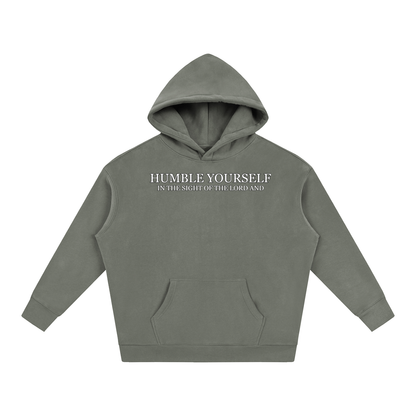 He Will Lift You Up - Oversize Fleeced Hoodie
