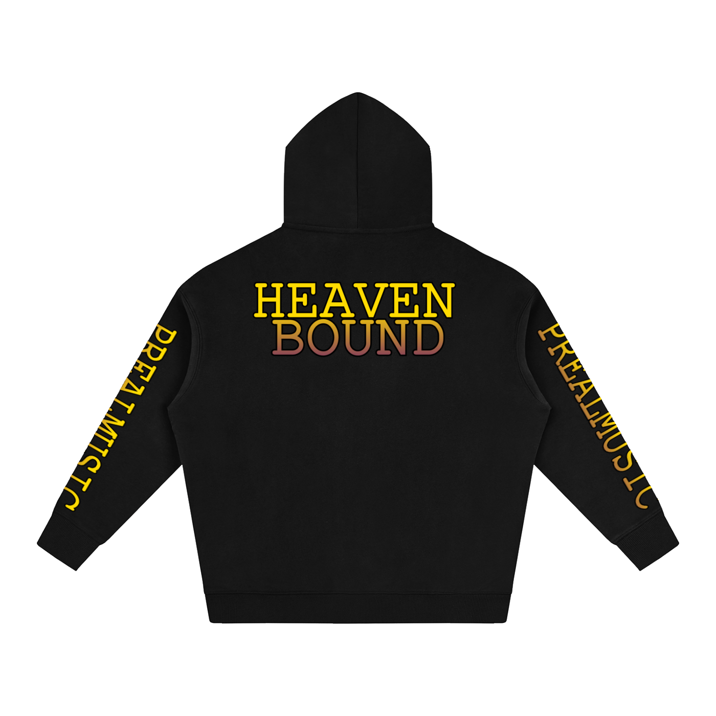HEAVEN BOUND - Oversize Fleeced Hoodie