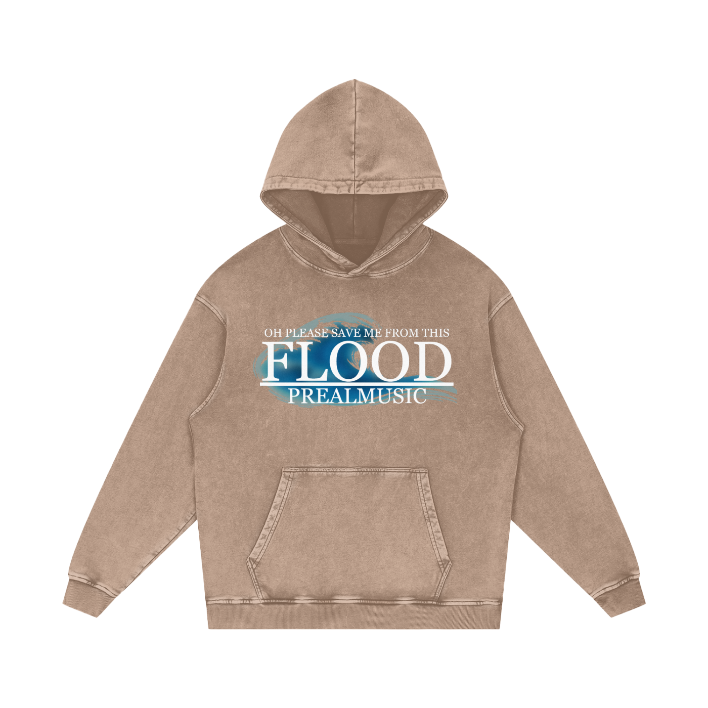 Flood - Loose Cotton Hoodie