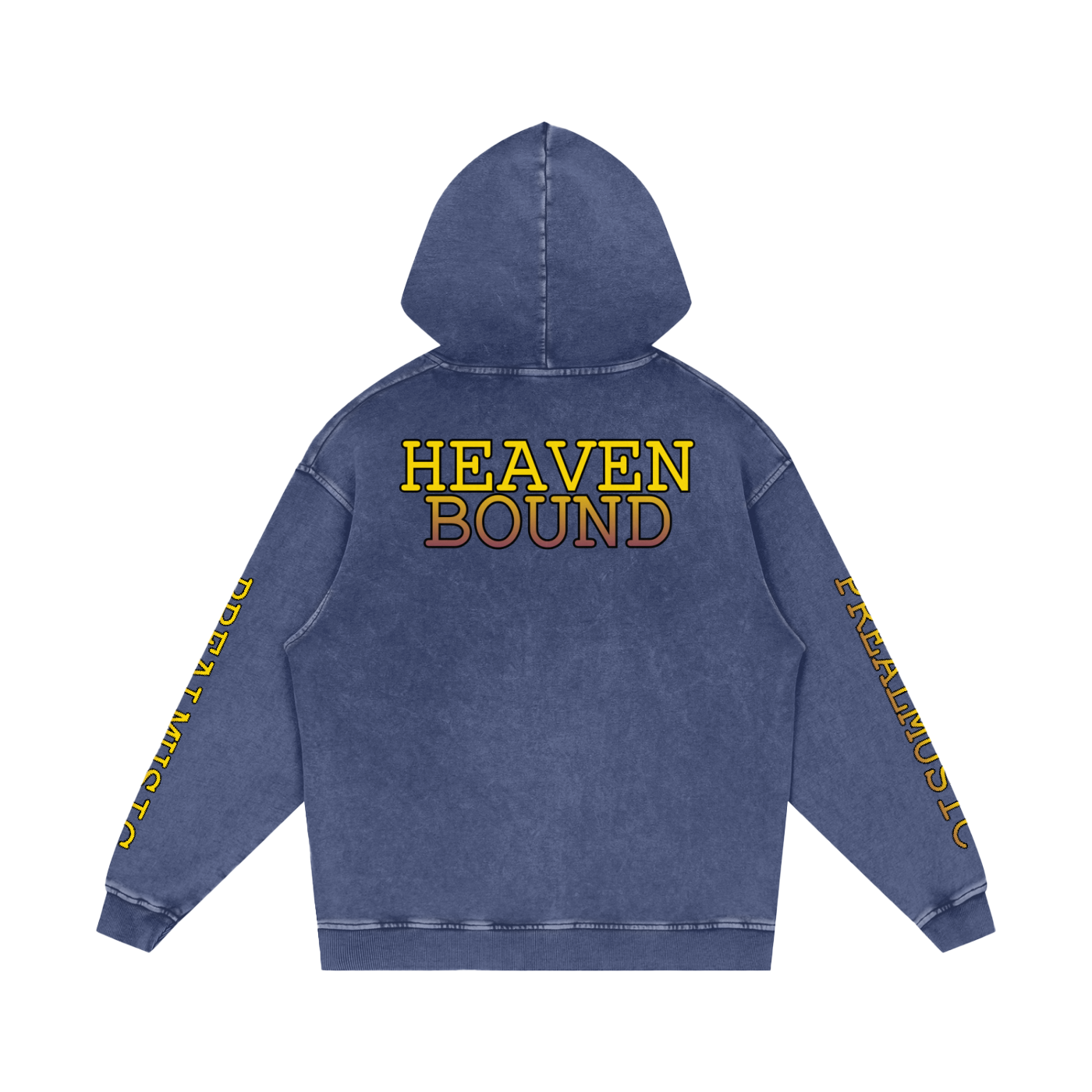HEAVEN BOUND - Loose Cotton Hoodie